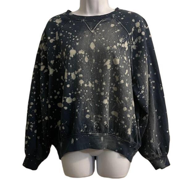 BDG Urban Outfitters Bleached Tie Dye Sweatshirt Pullover Top Size S Small - Picture 1 of 8